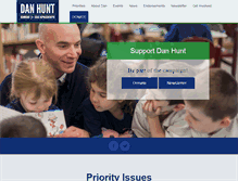 Tablet Screenshot of danhunt.org